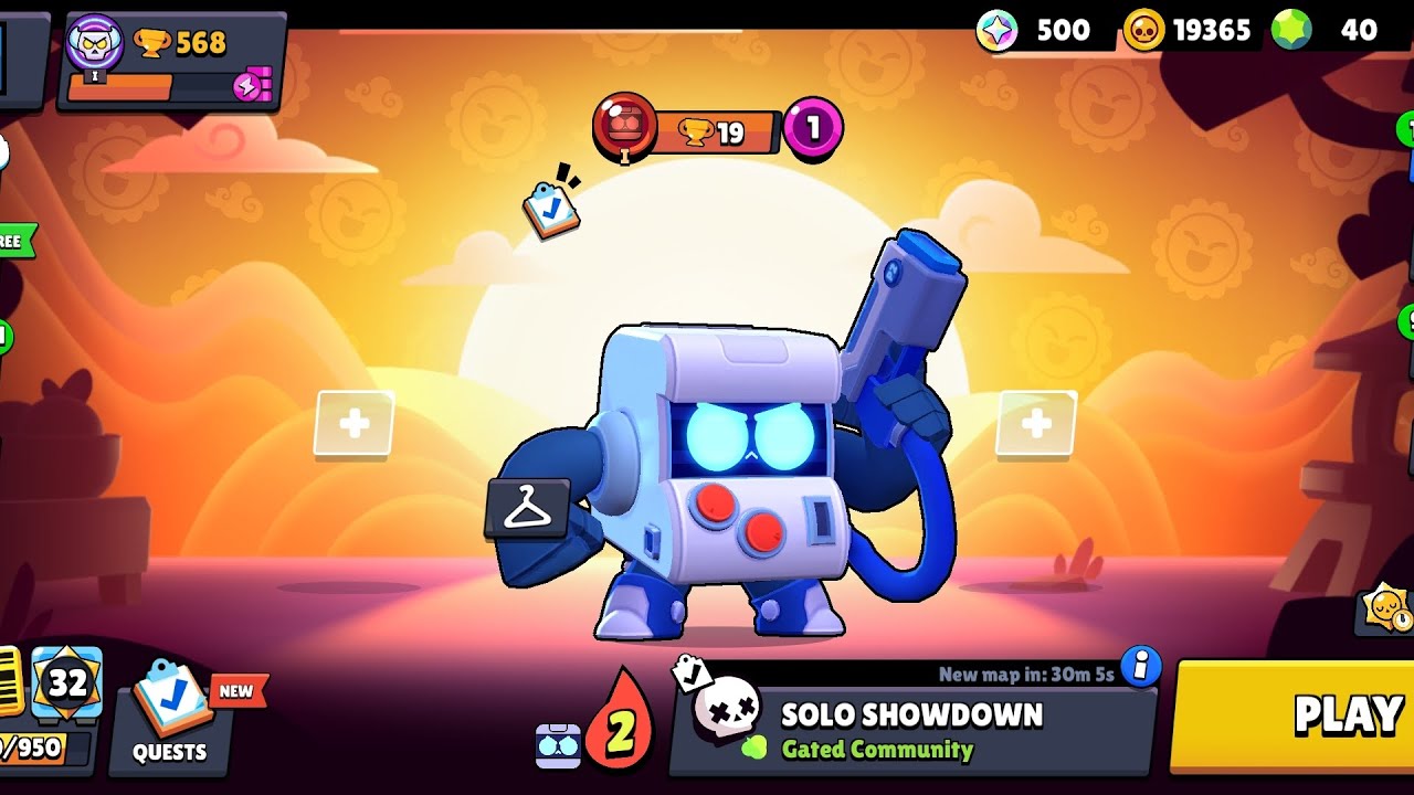 Having fun in solo showdown brawl stars!