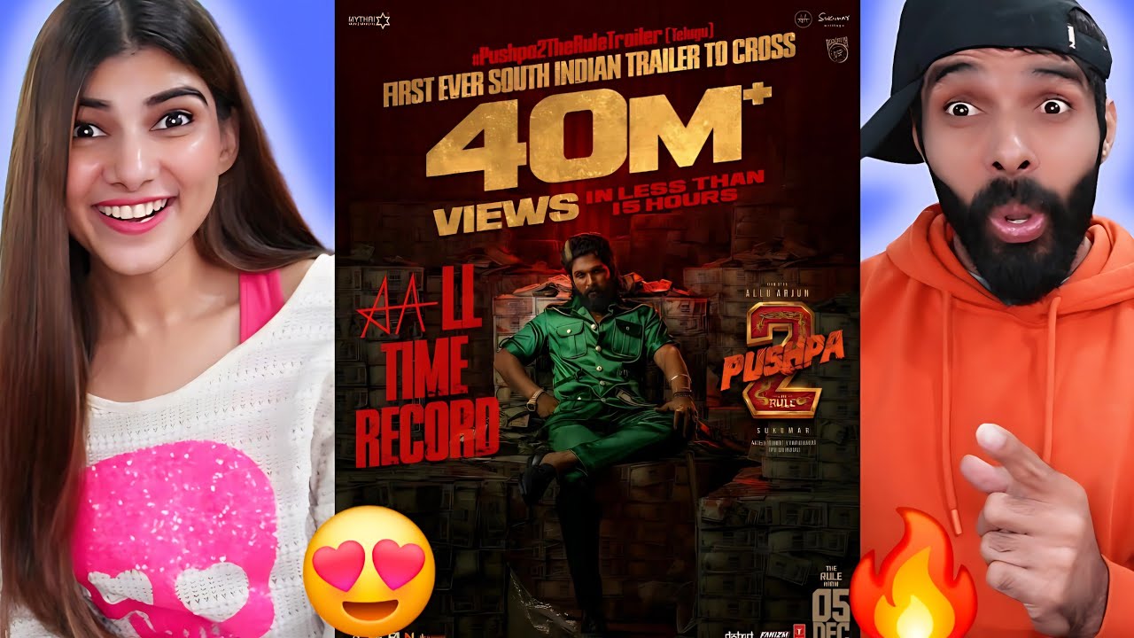 Pushpa 2 The Rule Trailer (Telugu) | Allu Arjun | Sukumar | Rashmika Mandanna | Reaction