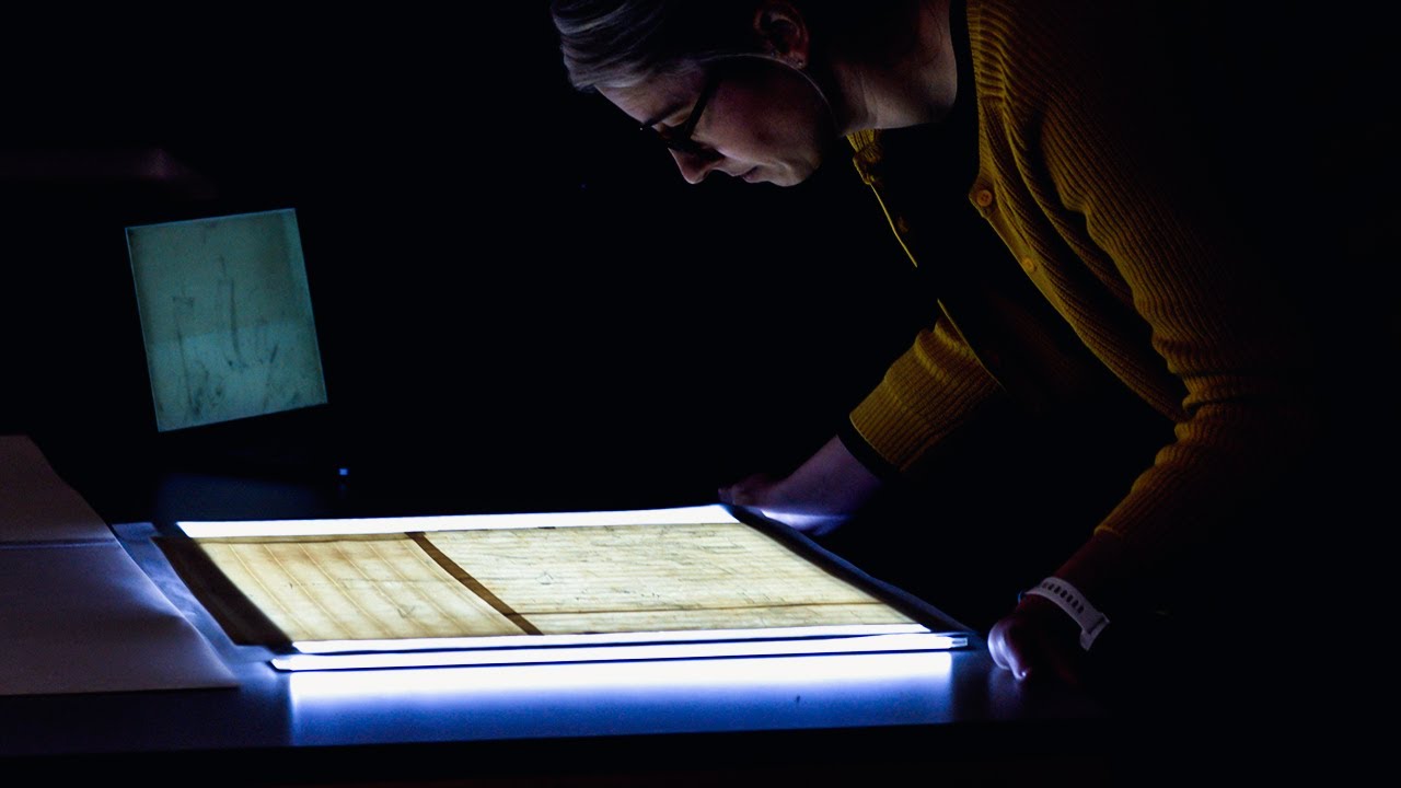 Artist drawings and paper conservation | Behind the scenes at Royal Museums Greenwich