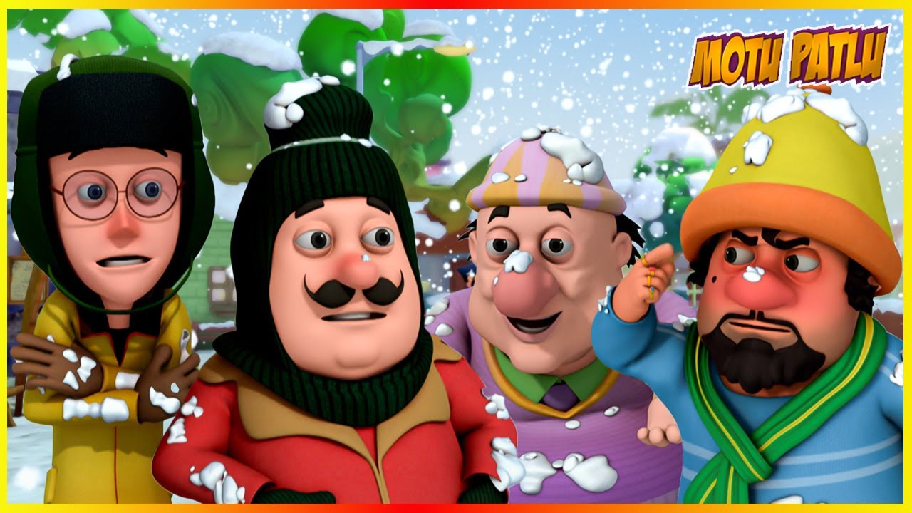 మోటు పాట్లు | స్నో పార్క్ | Motu Patlu | Snow Park | Episode 27