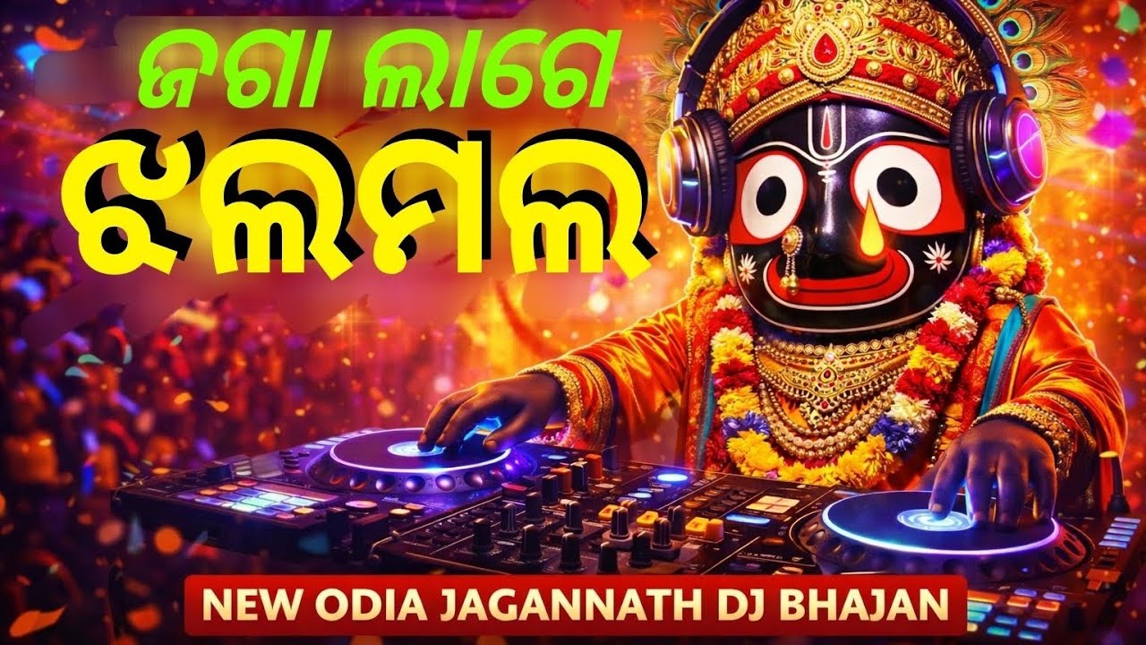 ଜଗା ଲାଗେ ଝଲମଲ | Jaga Lage Jhalamal | New Odia Jagannath DJ Bhajan | DJ Dance Song | @VedicPariwarVP