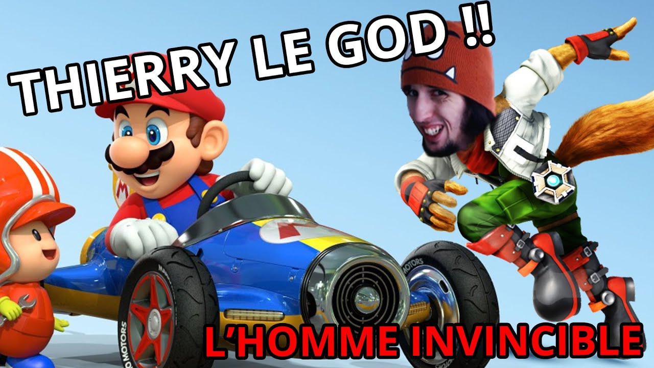 LA PUISSANCE DE THIERRY ! - MARIO KART 8 200CC