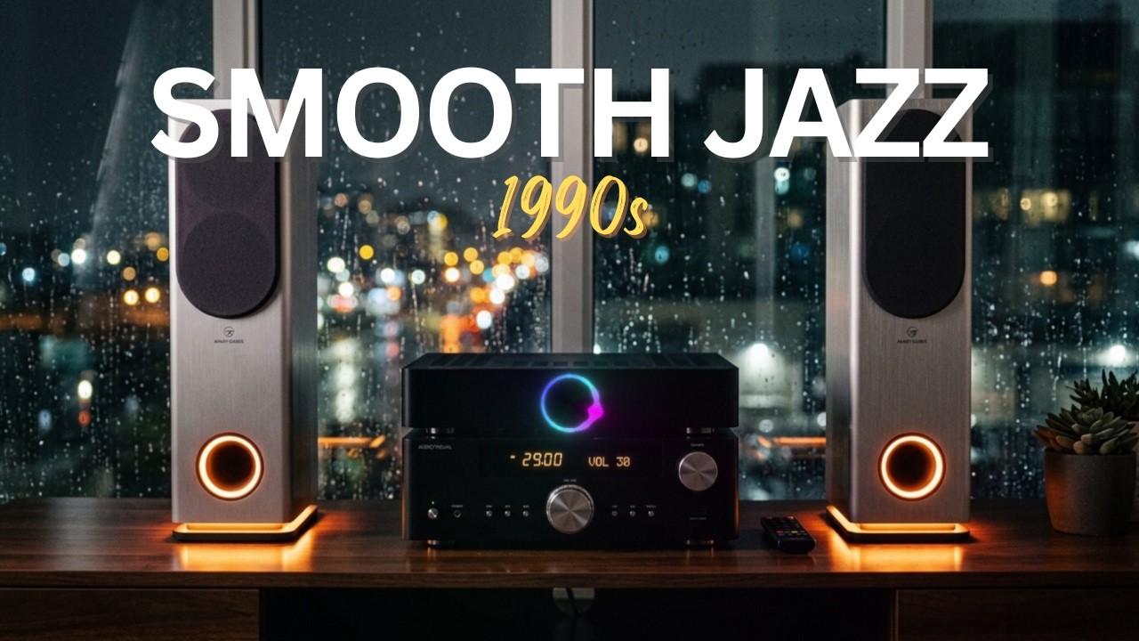 Smooth Jazz 90s – Relaxing Calm Vintage Instrumentals for Quiet Evenings (Drifting into Serenity)