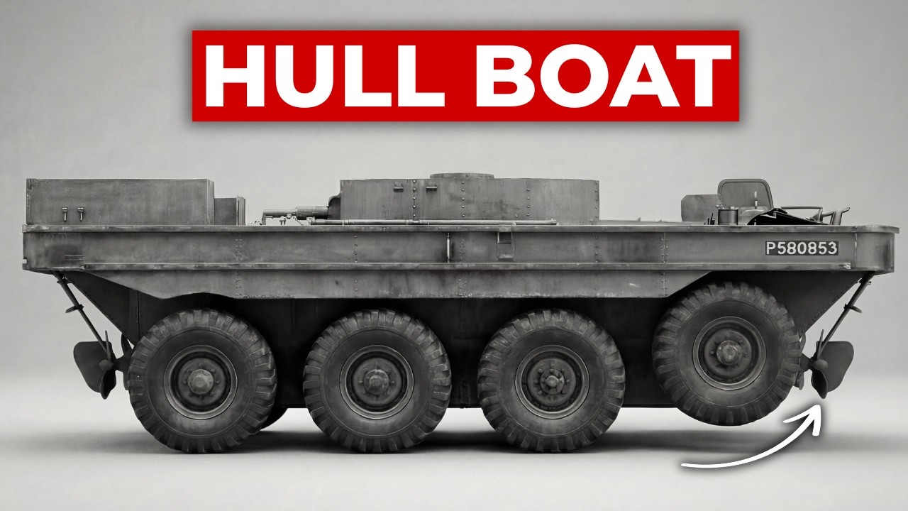 The 'Bizarre' British Vehicle That Could Drive Underwater To Surprise German Defences