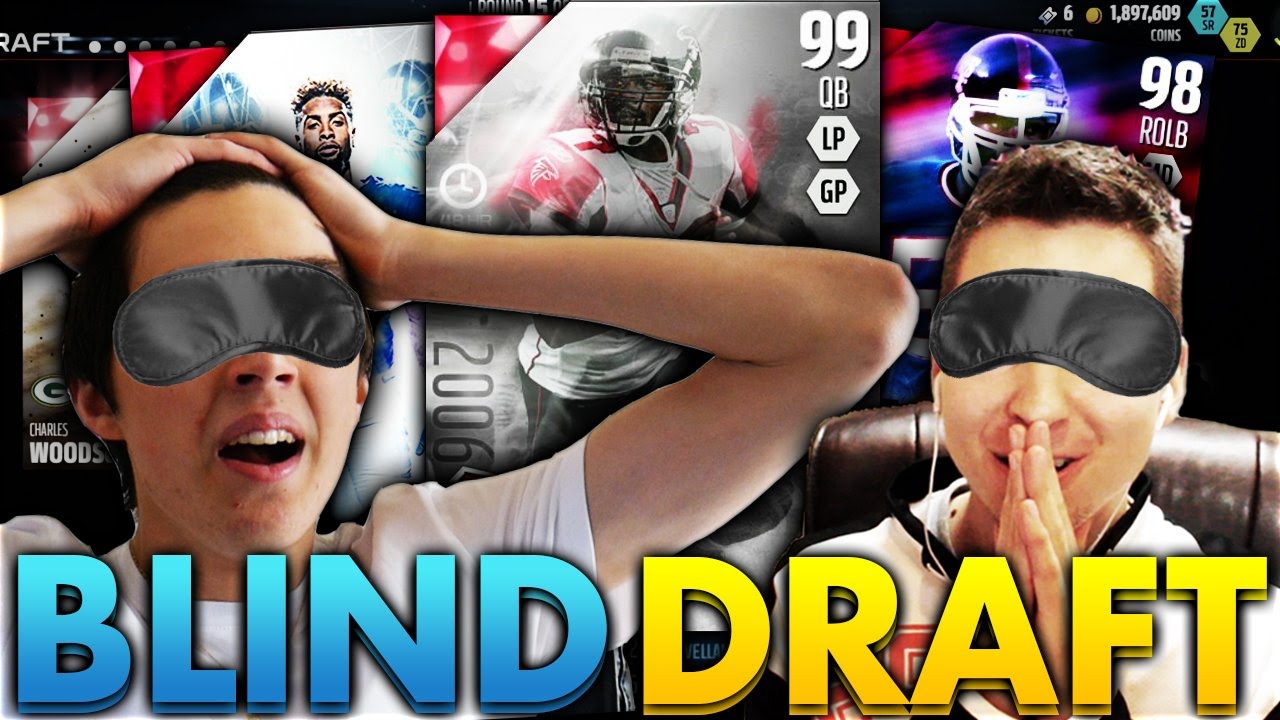 BEST BLIND DRAFT AND PLAY EVER - MADDEN 16 DRAFT CHAMPIONS VS TDPRESENTS