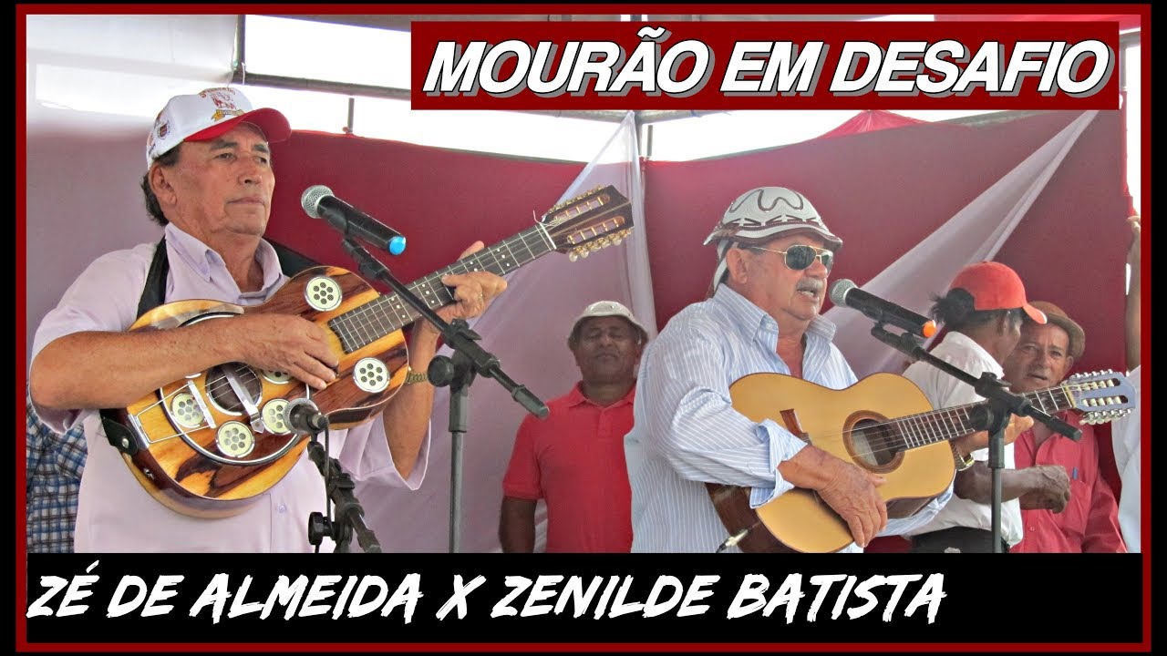 ZÉ DE ALMEIDA VS ZENILDE BATISTA - MOURÃO EM DESAFIO