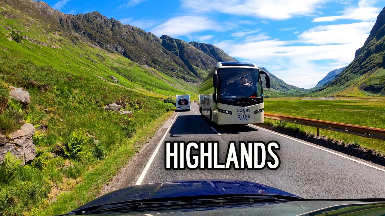 Scotland's Most Epic Highland Drive: Kinlochleven to Killin Route 🏴󠁧󠁢󠁳󠁣󠁴󠁿