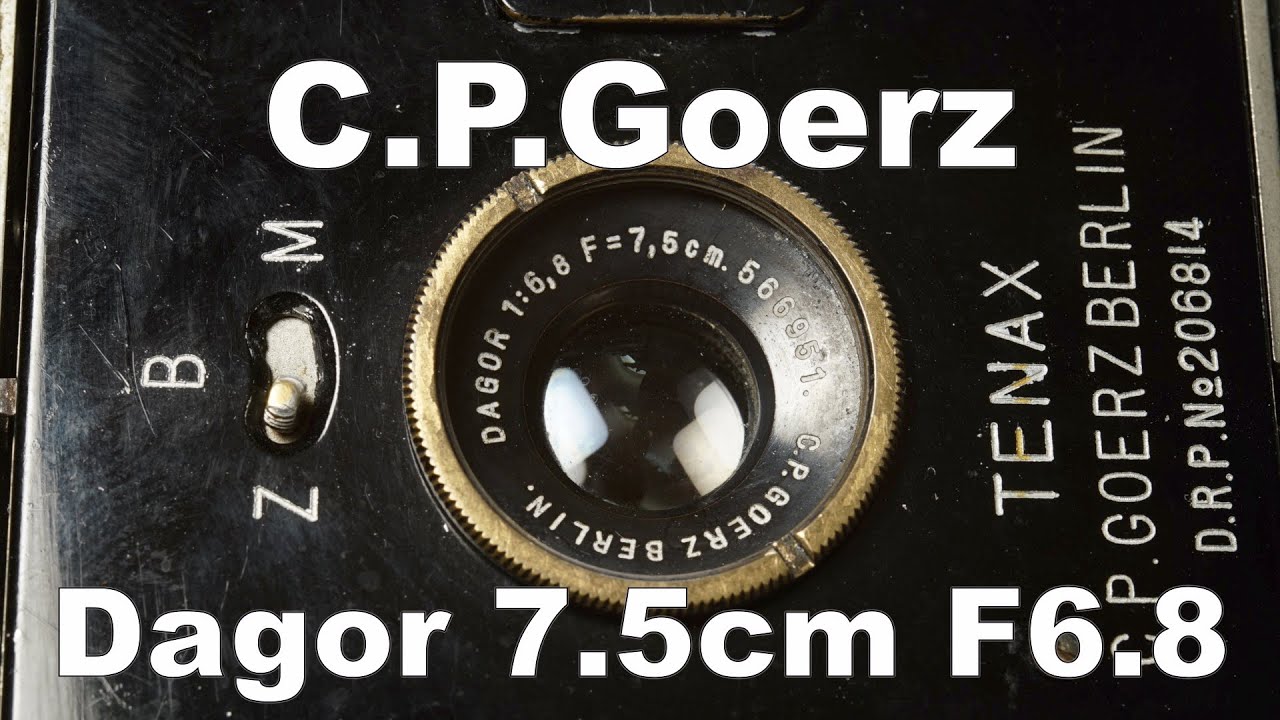 Goerz Dagor 7.5cm F6.8 開放F6.8〜F25の作例比較   HD 1080p