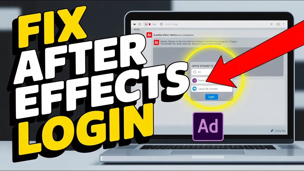 How to Fix After Effects Login Issues &ndash; Creative Cloud Errors