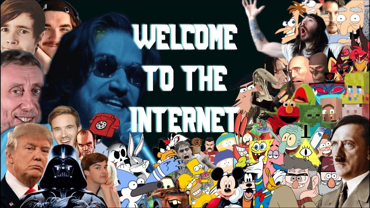 The ULTIMATE Welcome To The Internet AI Cover (64 different characters) HIGH QUALITY