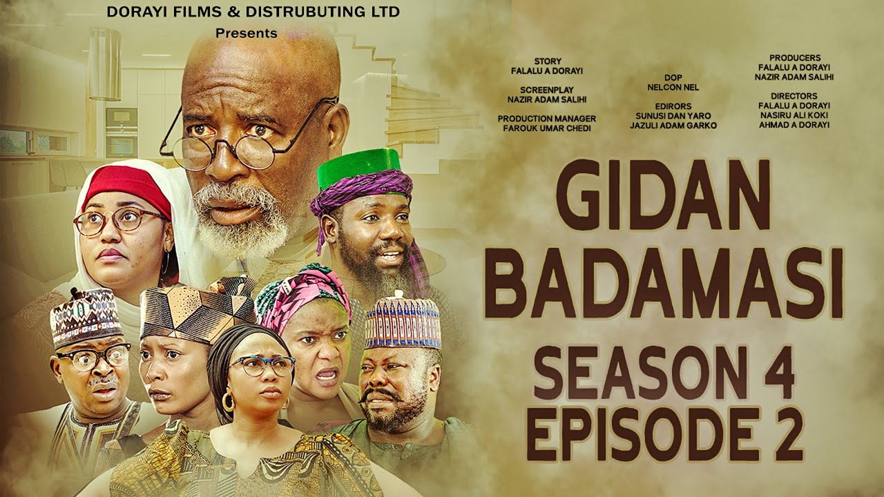 GIDAN BADAMASI SEASON 4 EPISODE 2 Mijinyawa/Dankwambo/Hadiza Gabon/Naburaska/UmmaShehu/FalaluDorayi