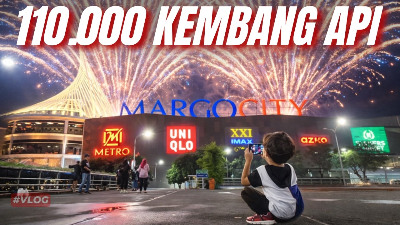 KEMBANG API SPEKTAKULER DI MARGOCITY