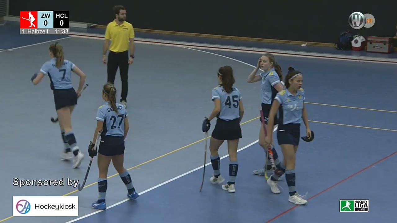 18.SP Finale DM Hallenhockey Meisterschaft U16 Zehlend. Wespen vs. HC Ludwigsburg 27.02.22 RE-Live