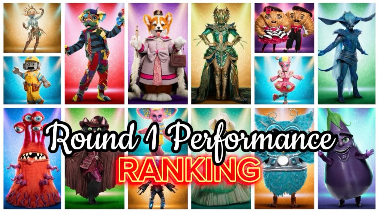 All Round 1 Performances Ranked | The Masked Singer Season 14