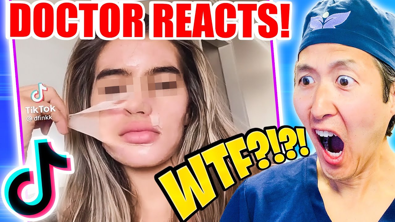 Пластический хирург отреагировал на УМОРОЖДЕННЫЕ видео в TikTok!