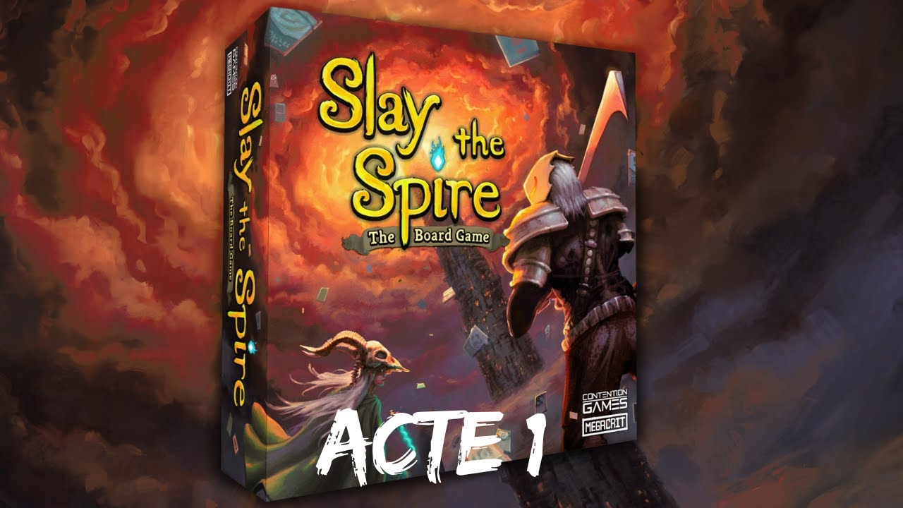 Slay the Spire jeu de plateau Solo Acte 1