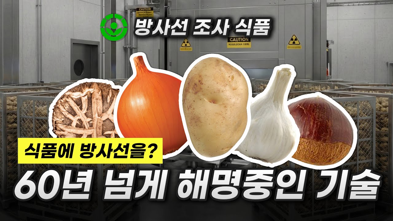 이름 잘못 지어서 60년 넘게 해명 중인 기술🤔ㅣ방사선 조사 식품ㅣ알쓸식잡 ep.17