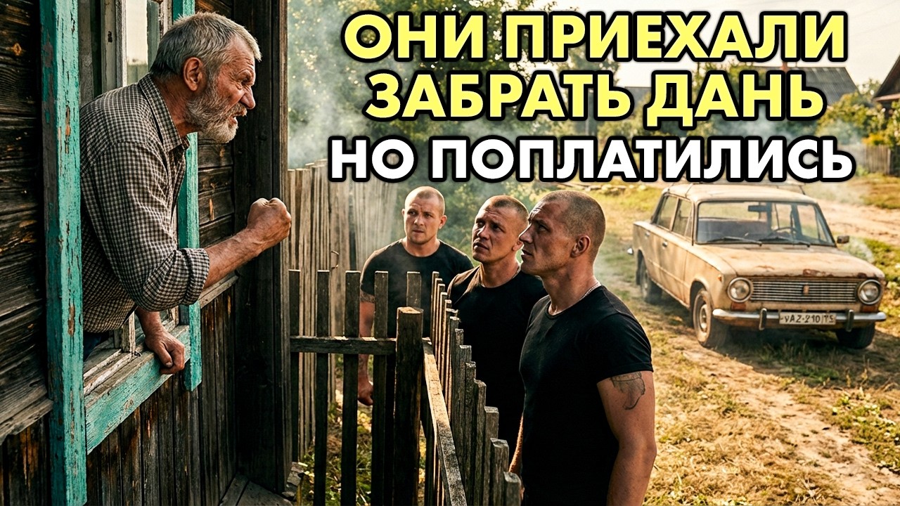 Зэки пришли выбивать дань со старика… и не подозревали, что он ВОР В ЗАКОНЕ!