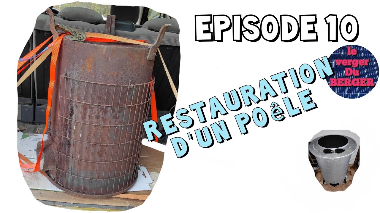 Épisode 10 : restauration d'un poêle turbo (DEOM TURBO PM4)