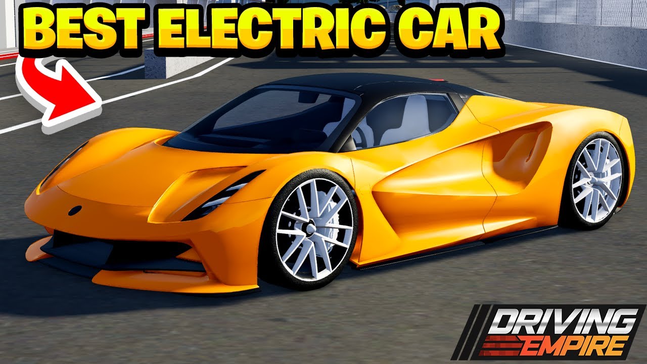 THIS IS THE BEST ELECTIC CAR FOR CIRCUIT RACE in Roblox Driving Empire