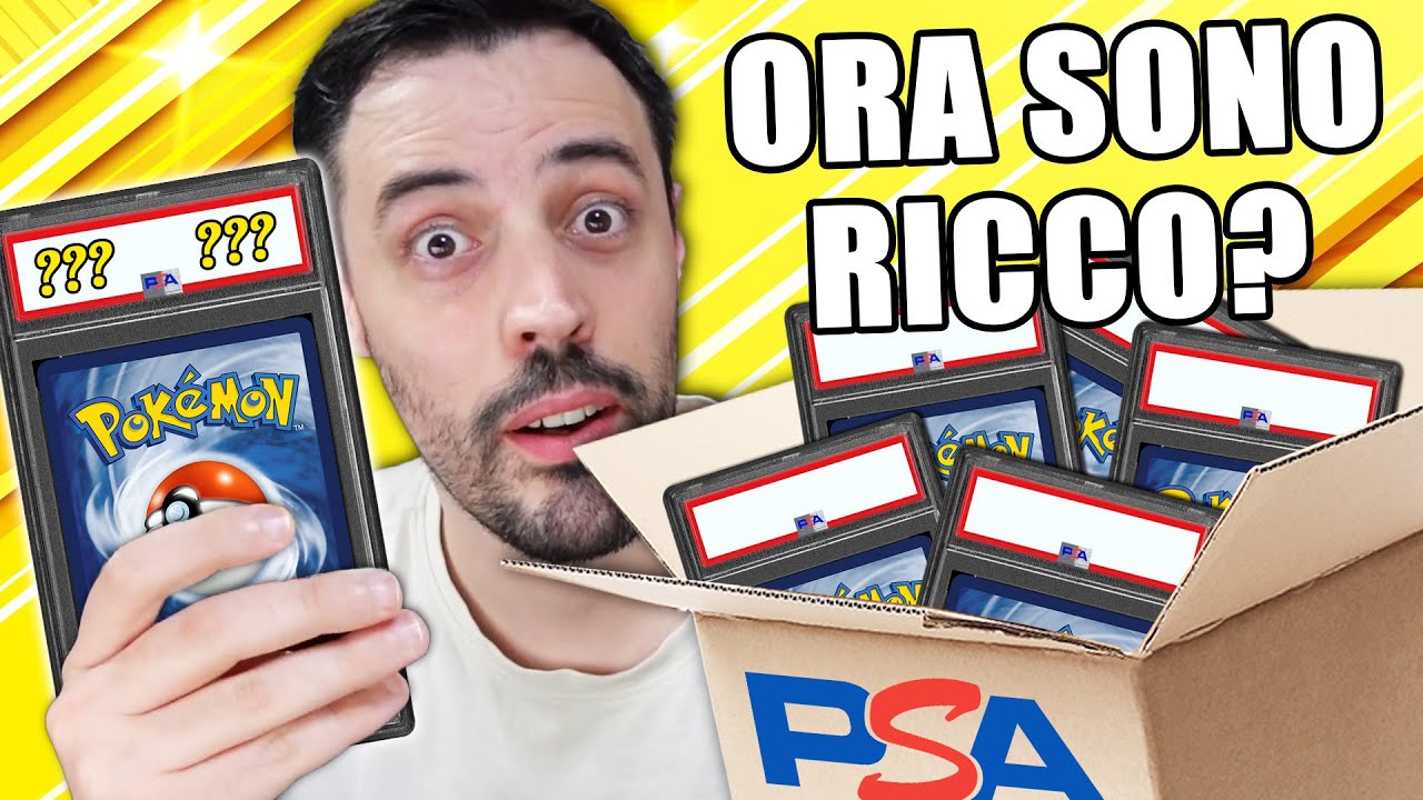 Sono TORNATE Queste Carte Pokémon GRADATE PSA e ORA QUANTO COSTANO?