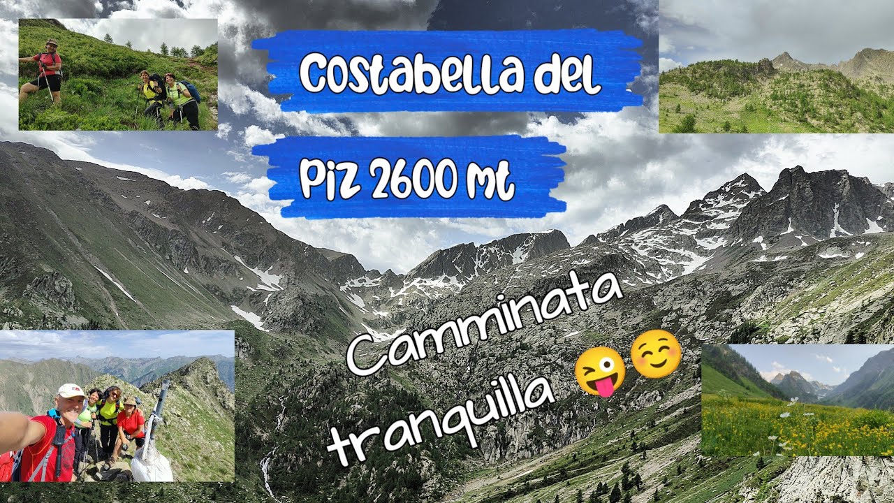 Cima di Costabella del Piz dai Prati del Vallone Pietraporzio Valle Stura 15 giugno 2025