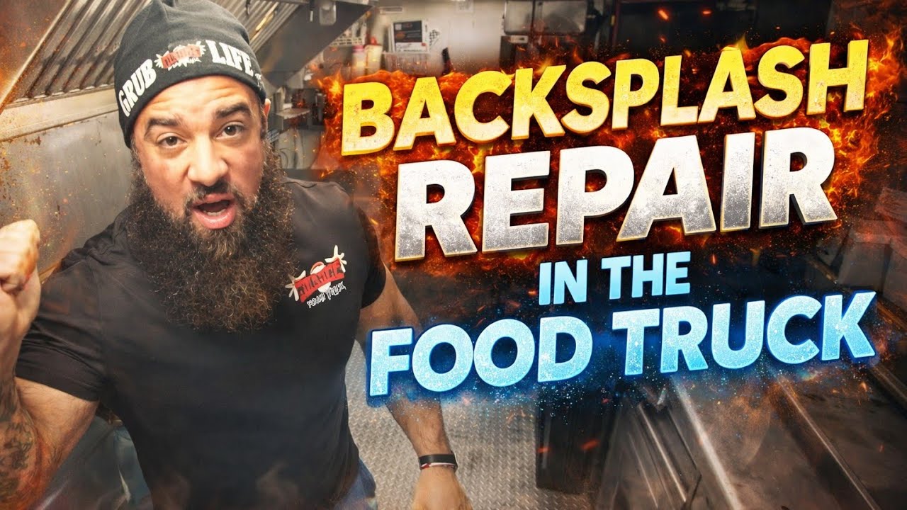 FOOD TRUCK REPAIR backsplash #food #live #viral #streetfood#business