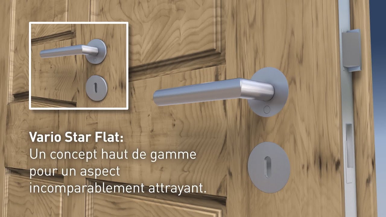 INNOVATION  - SYSTÈME VARIOSTAR FLAT : MONTAGE AFFLEURANT, PURETÉ DE L’ESTHÉTIQUE