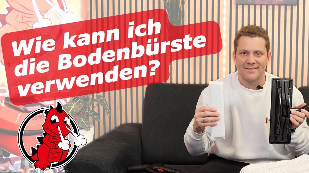 Häufige Fragen - DAMPF DRACHE Bodenbürste richtig anwenden – Anleitung für Fliesen & Holz