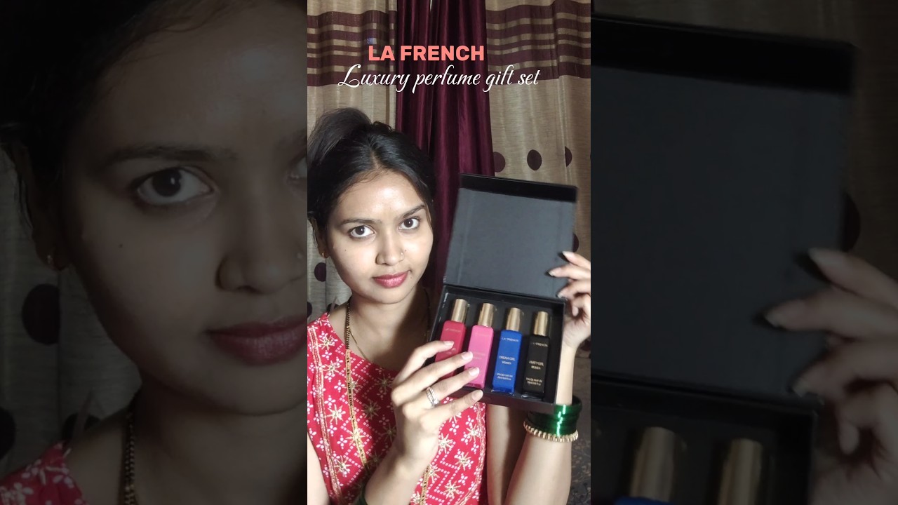 LA FRENCH luxury Perfume Gift Set Review ✨ | Luxury Perfumes 💫 | #shorts #review #perfume #ytshorts