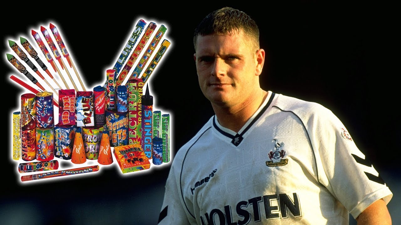 BRILLIANT Paul Gascoigne Bonfire Night Fireworks Story