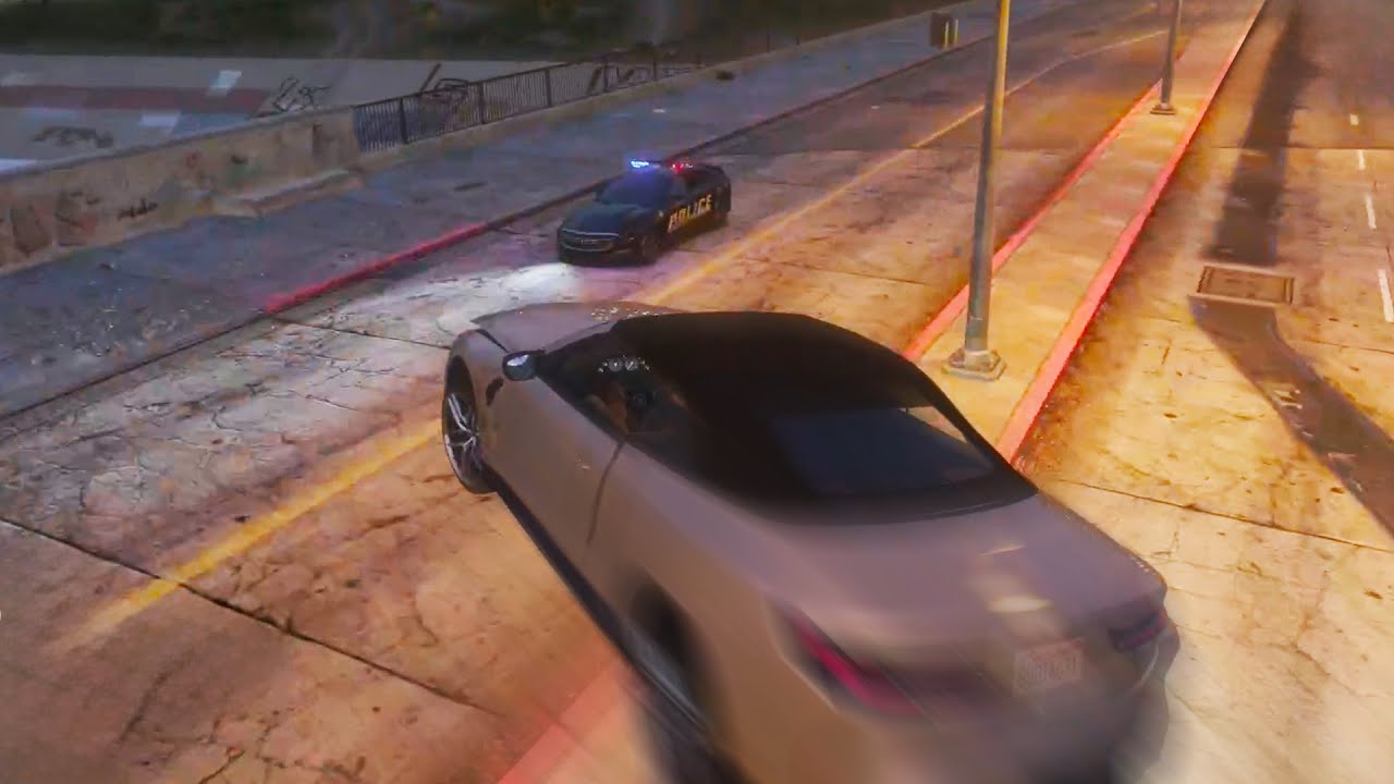 Mr. K's Clean Escape After Getting Chased by the PD | Nopixel 4.0