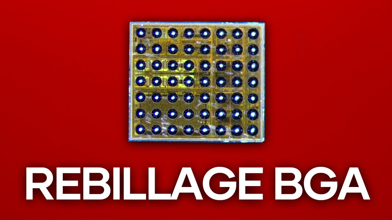 DESSOUDER un BGA en micro-soudure (Les SECRETS des PROS)