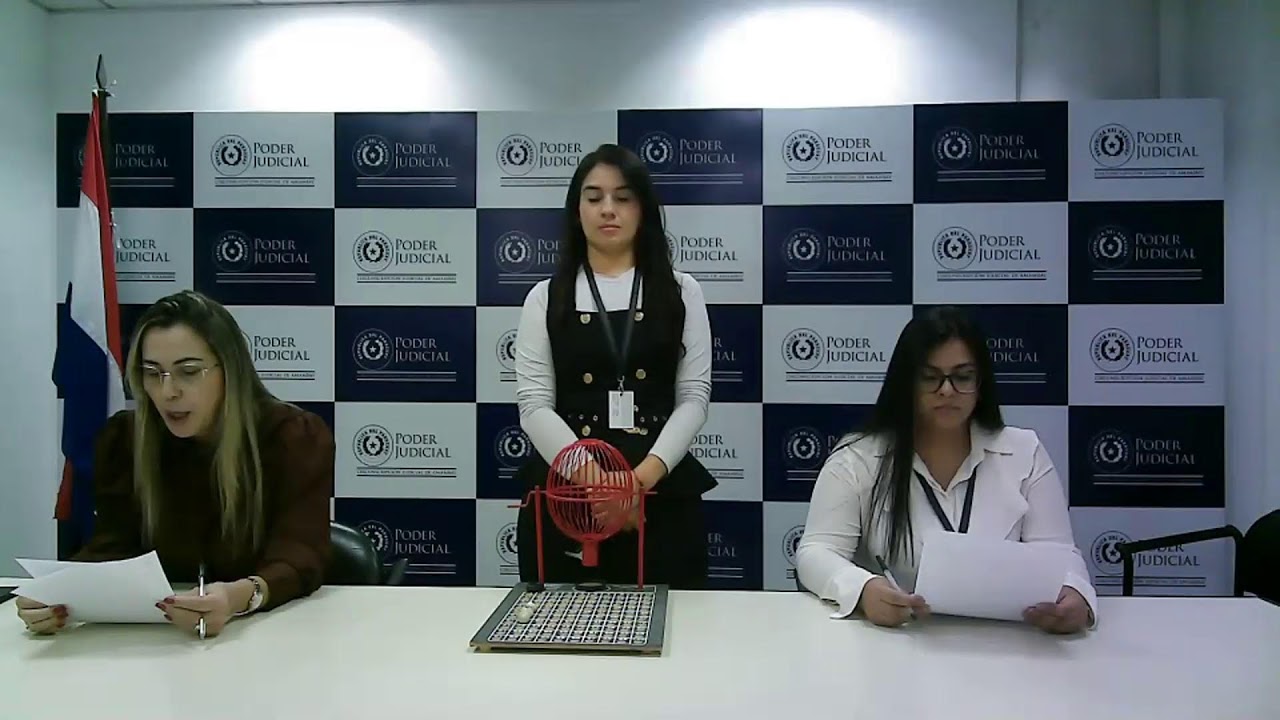Sorteo de Preopinantes Trib. Civil, Com, Lab. y Penal Circunscripción Judicial de Amambay 25-02-2026