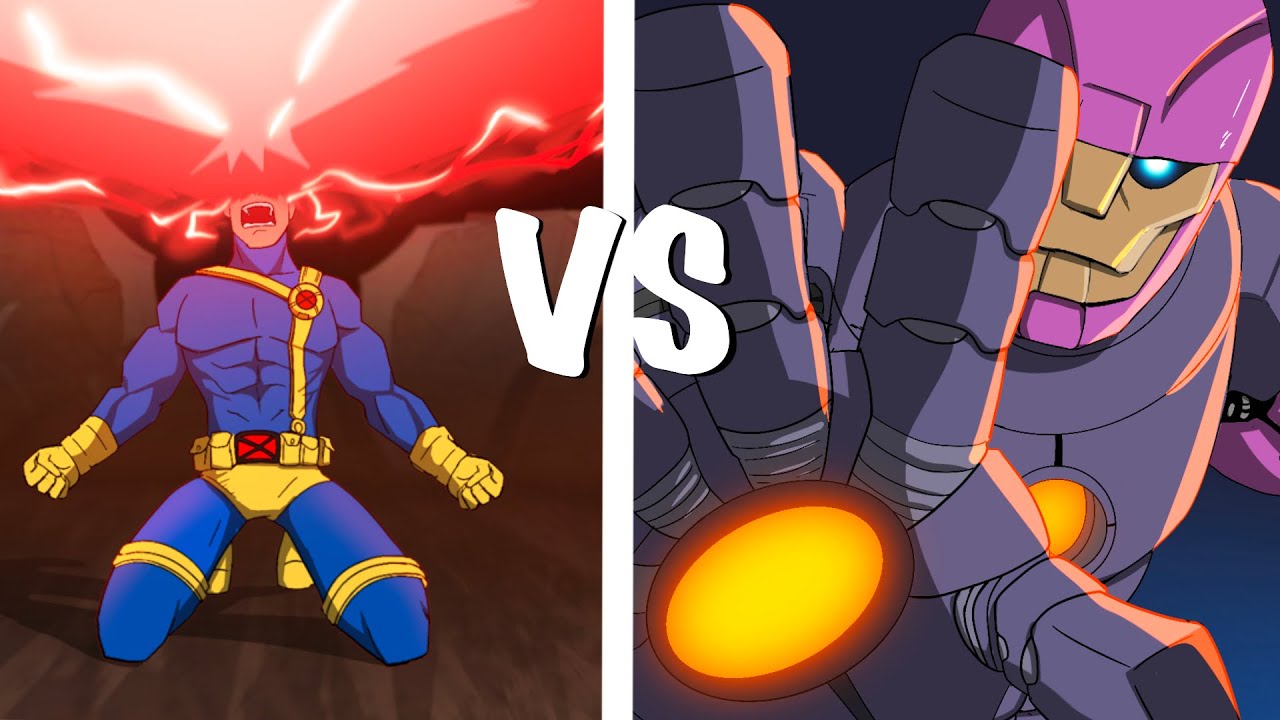 Cyclops vs Sentinel Avengers Dooms day: fan animation 