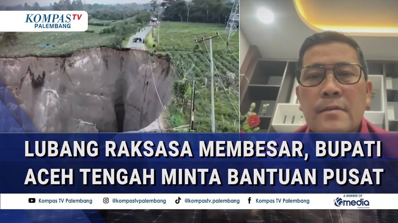 Ancam Permukiman Warga! Bupati Aceh Tengah Minta Bantuan Pusat Tangani Lubang Raksasa