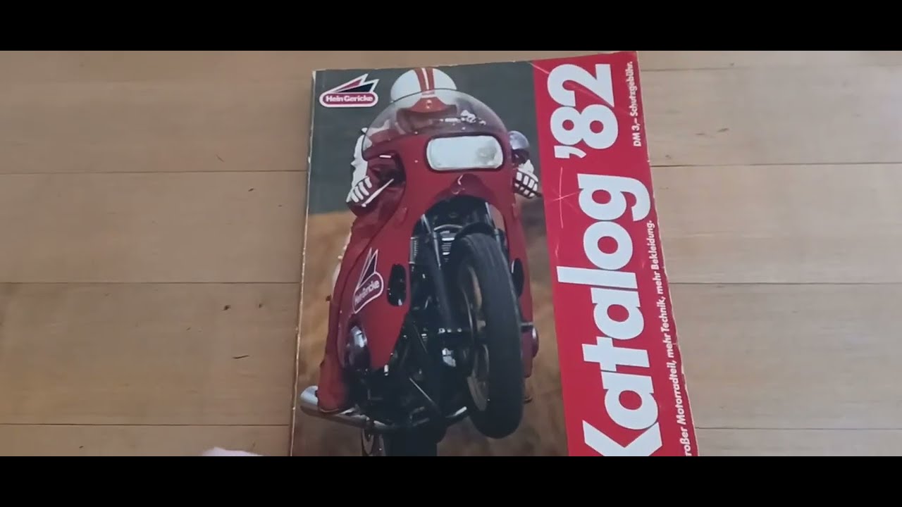 Hein Gericke Katalog 1982 &uuml;berwiegend schwarz/wei&szlig;