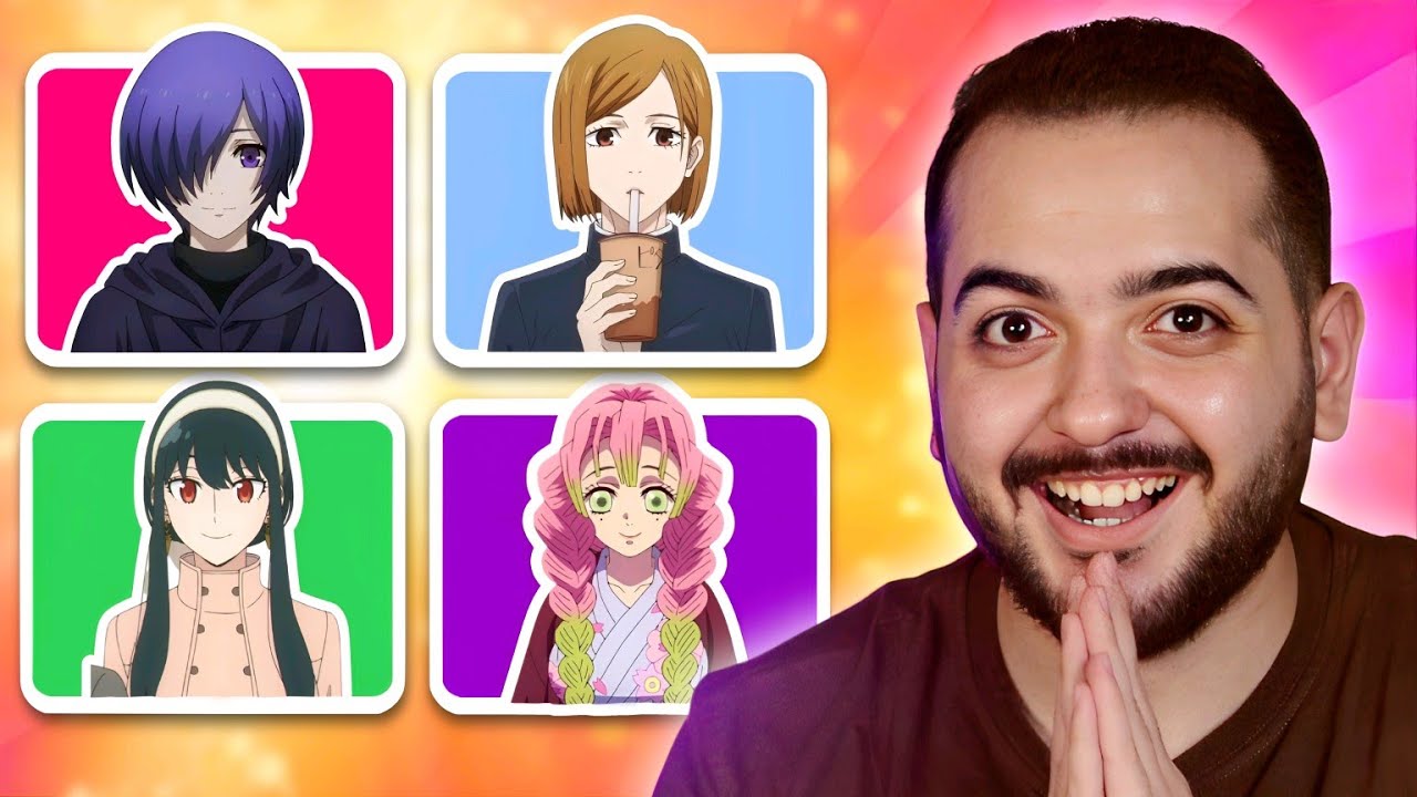 تحدي 5 ثواني | تخمين الانمي من البنات !! 🤭❤️