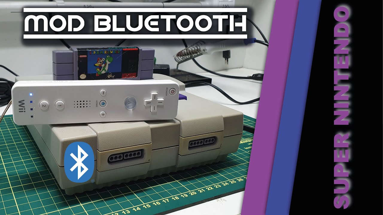 Super Nintendo com Bluetooth? É possível!