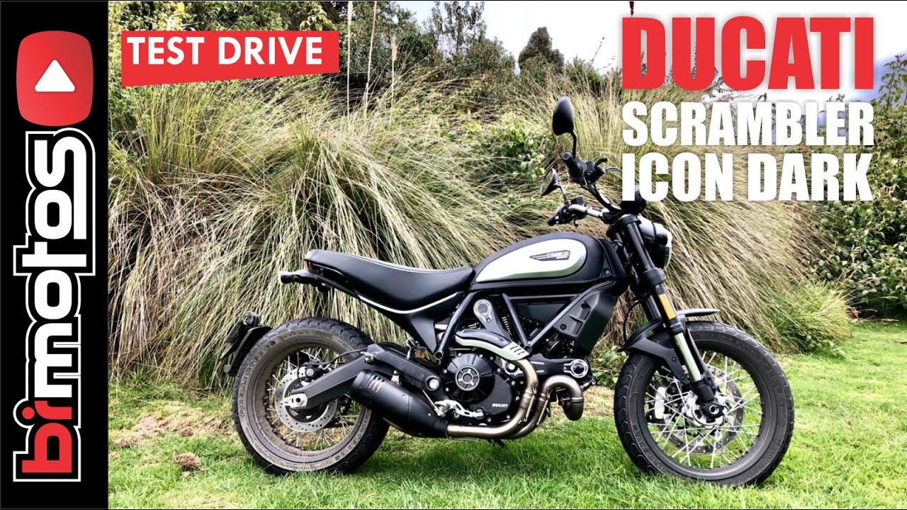 Ducati Scrambler Icon Dark 800, prueba a fondo, Colombia
