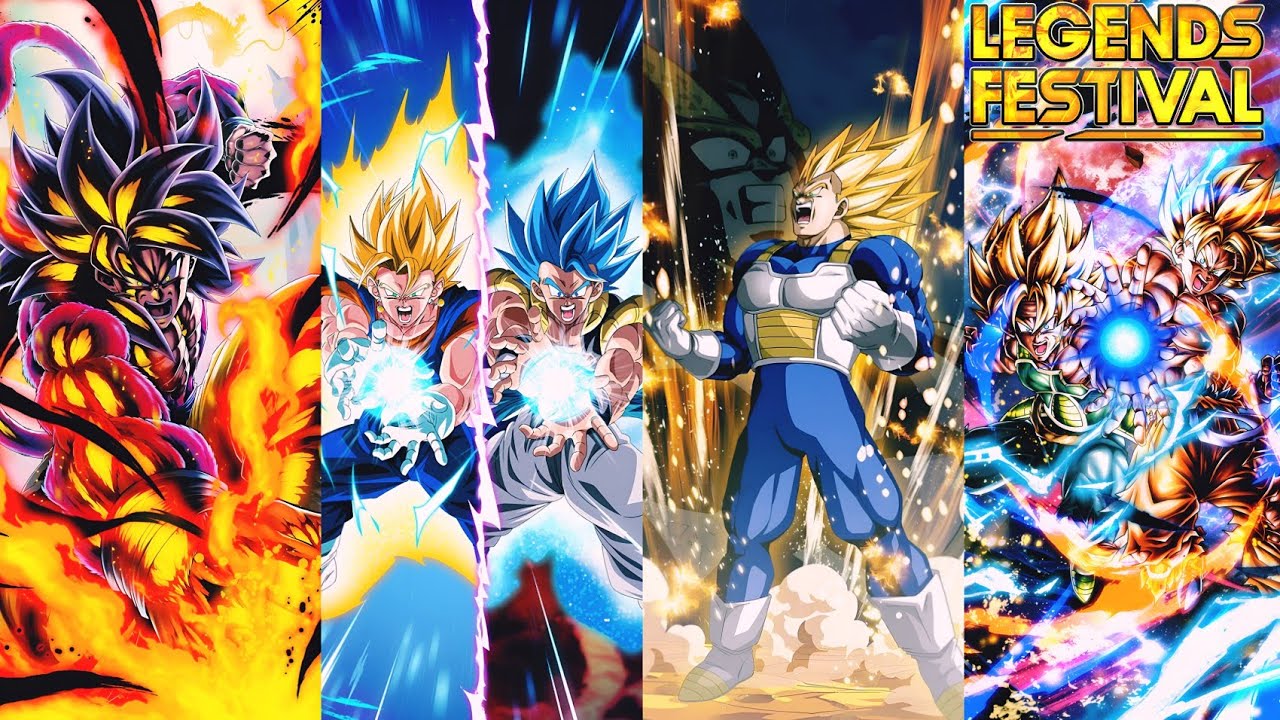 ALL LEGENDS LIMITED SPECIAL CARDS ART ANIMATIONS 🔥!! [Dragon Ball Legends]