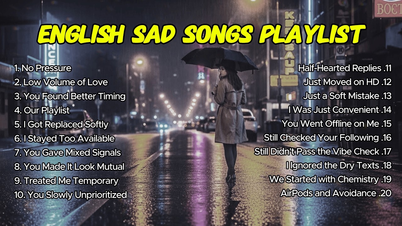 English Sad Songs 1 Hour Nonstop full Playlist | Beautiful Love Songs | Songs will make you cry 😭