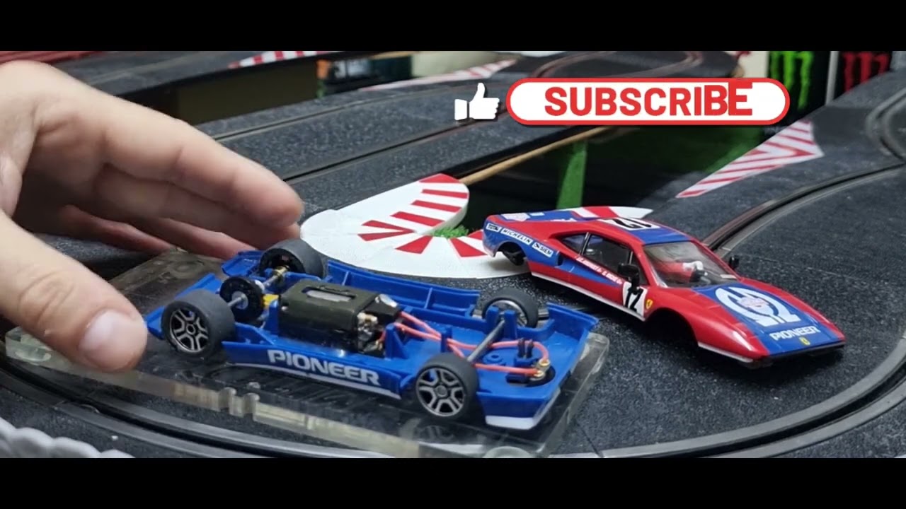 Ferrari GTO SCX con material aquilibrado