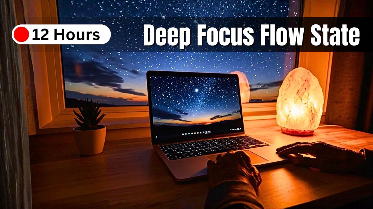 Deep Focus 💻 Pure Instrumental Music for Coding, Programming & Peak Performance | Flow State