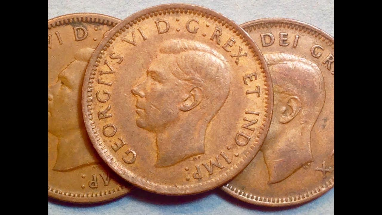 Canada Pennies To Look For: 1940s