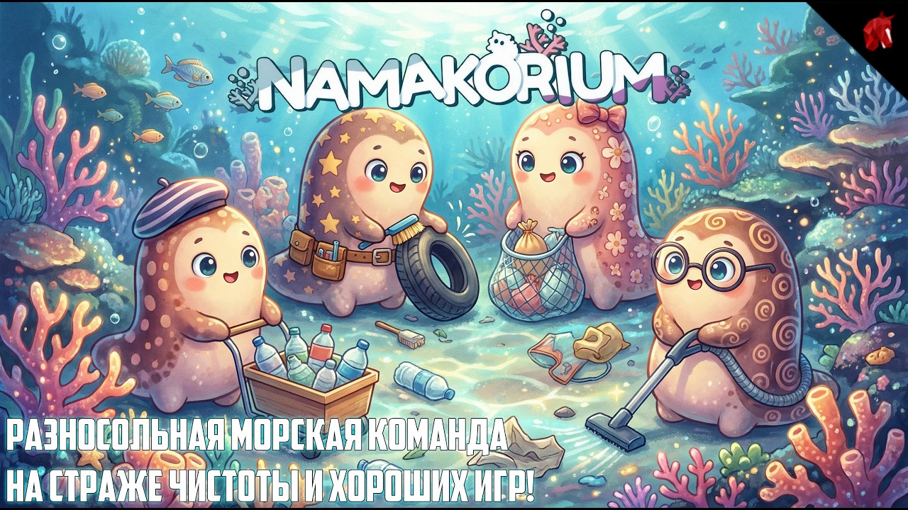 ОГУРЕЧНЫЙ ОТРЯД НА СТРАЖЕ ЧИСТОТЫ ОКЕАНОВ! NAMAKORIUM И НЕ ТОЛЬКО