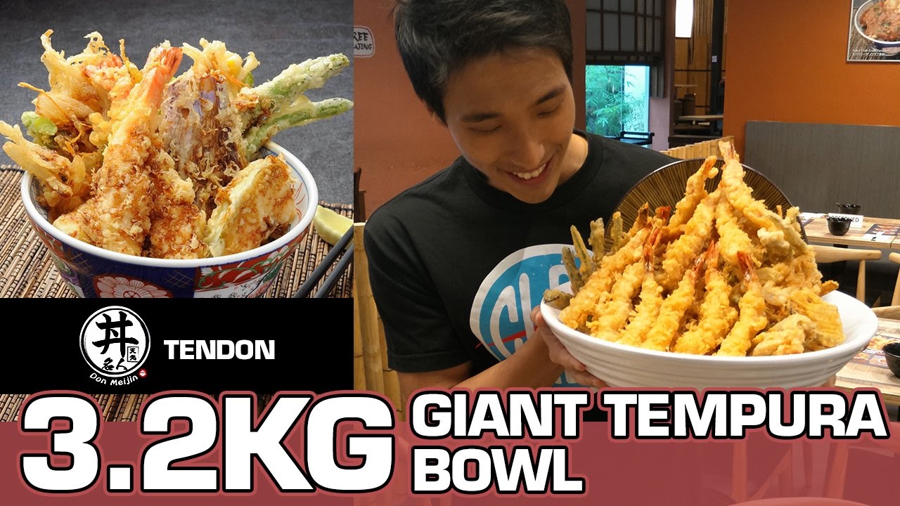 GIANT TEMPURA BOWL CHALLENGE