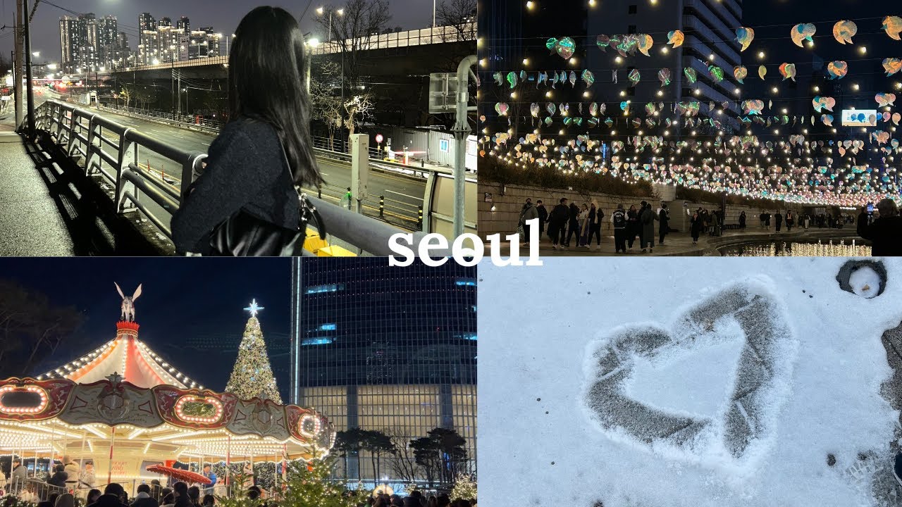 [VLOG] winter szn and holiday vibes in seoul ☃️ | KR/ENG CC