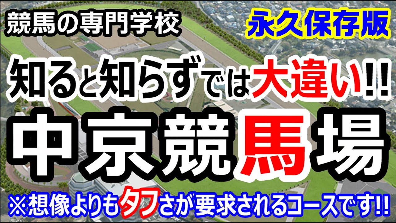【競馬】中京競馬場 攻略ポイント 初心者の方は特に必見【競馬の専門学校】