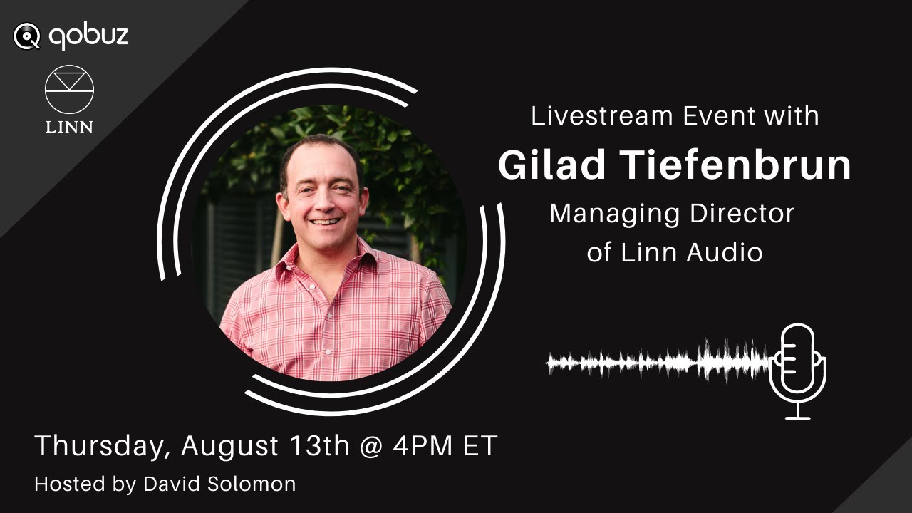 Linn Audio and Qobuz Livestream